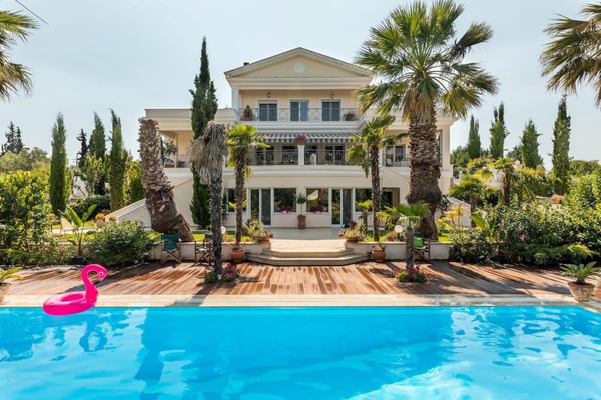 Villa Elena Peraia  ภายนอก รูปภาพ